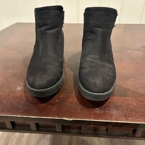 Black Suede Ankle Boots